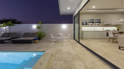 Villa Saam Skye Beach Swimming pool