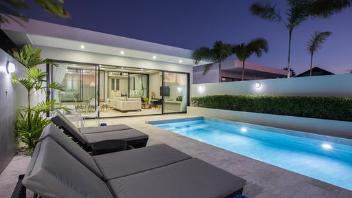 Villa Saam Skye Beach Swimming pool