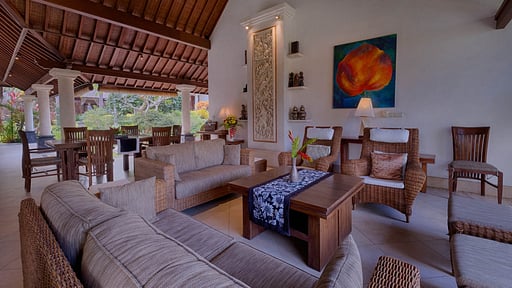 Villa Saba Garden Living room