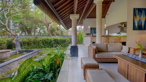 Villa Saba Garden Living room