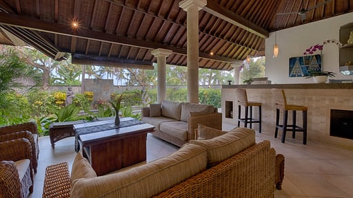Villa Saba Garden Living room