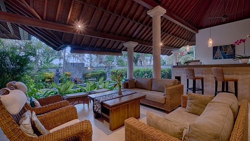 Villa Saba Garden Living room