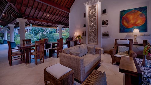 Villa Saba Garden Living room