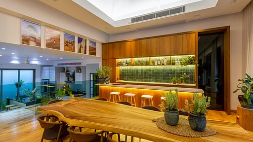 Villa Sabai Jai Jung Dining area