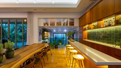 Villa Sabai Jai Jung Dining area