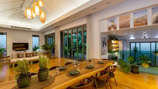 Villa Sabai Jai Jung Dining area