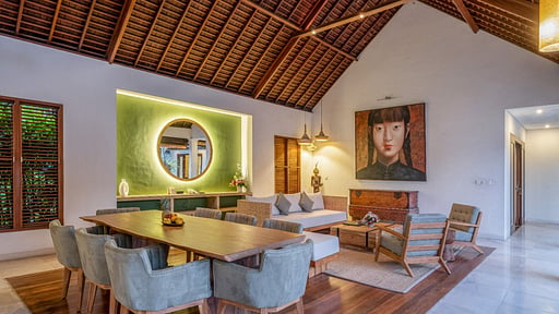 Villa Sadewa Dining area