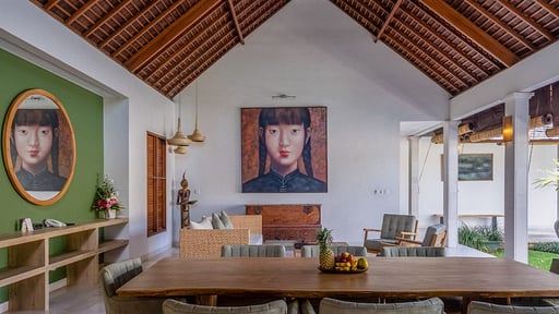 Villa Sadewa Dining area