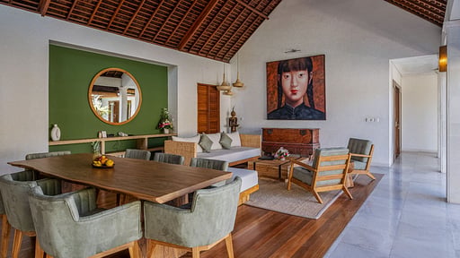 Villa Sadewa Dining area