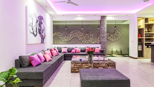 Villa Sadhana Living room