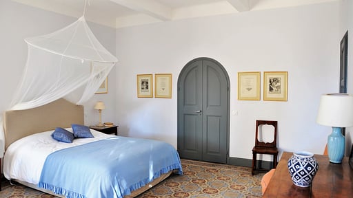 Villa Saint-Veran Schlafzimmer 1