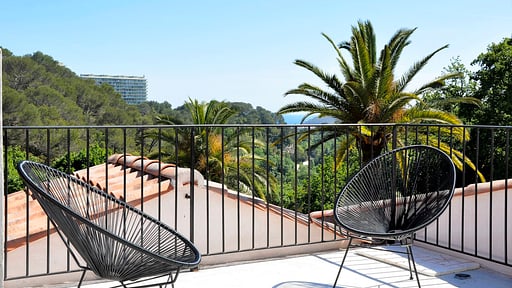Villa Saint-Veran Terrasse/Veranda
