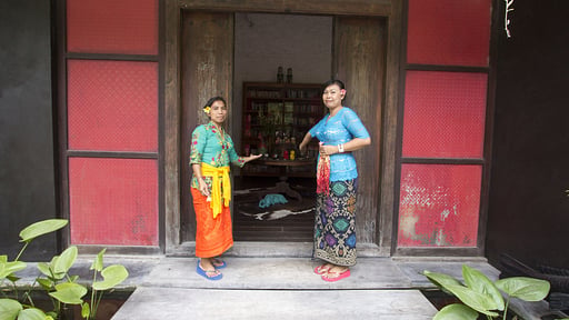 Villa Sajak Villa staff