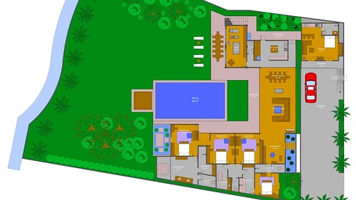 Villa Sajak Floor plan
