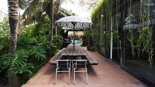 Villa Sajak Dining area