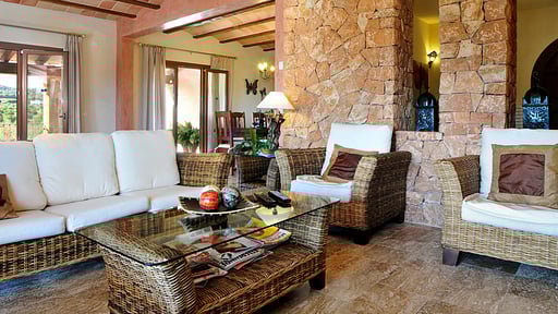 s'Albercoquer Living room