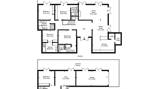 s'Albercoquer Floor plan