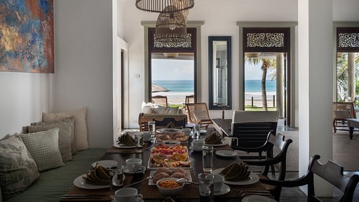 Villa Saldana Dining area