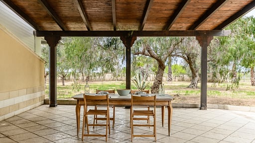 Villa Salento Green Terrasse/Veranda