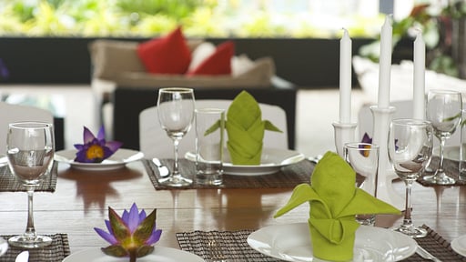 Villa Salina Dining area