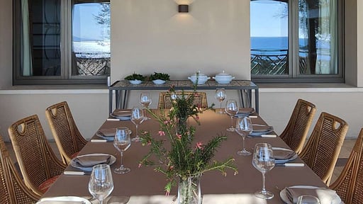 Villa Salinedda Salle à manger