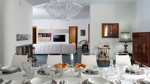 Villa Salinella Dining area