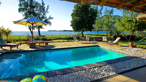 Villa Salines Beachfront Schwimmbad