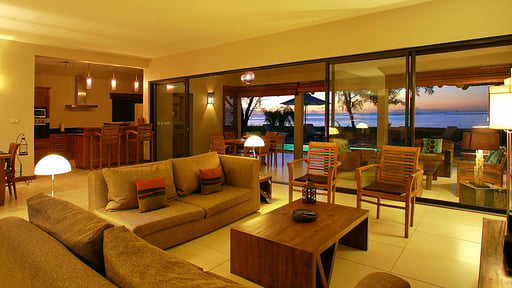 Villa Salines Beachfront Wohnbereich