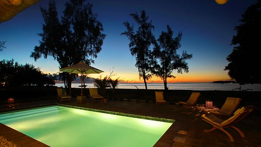 Villa Salines Beachfront Schwimmbad
