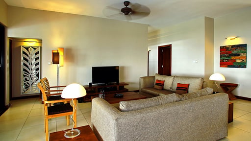 Villa Salines Beachfront Wohnbereich
