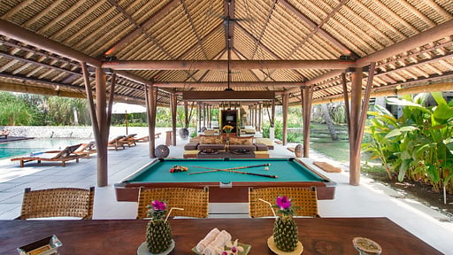 Villa Samadhana Dining area