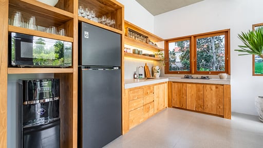 Villa Samalas Cocina