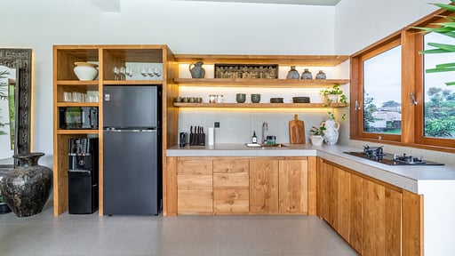 Villa Samalas Cocina