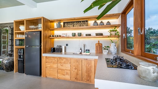 Villa Samalas Cocina