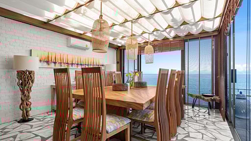 Villa Samayra Zona pranzo