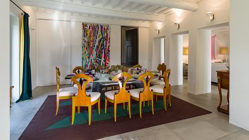 Villa Sambuco Eethoek