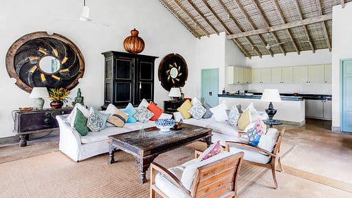 Villa Samudra Galle Living room