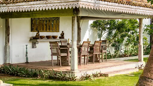 Villa Samudra Galle Dining area