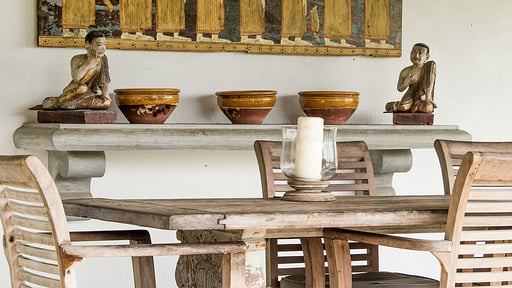 Villa Samudra Galle Dining area