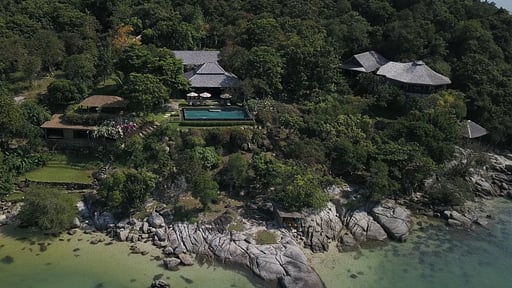 Villa Samudra Drone foto's