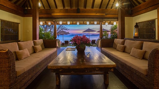 Villa Samudra Woonkamer 1