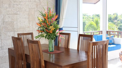 Villa Samui Sky Dining area