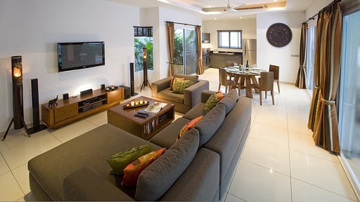 Villa Samui Sunset Living room