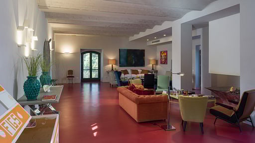 Villa San Bartolomeo Woonkamer 2