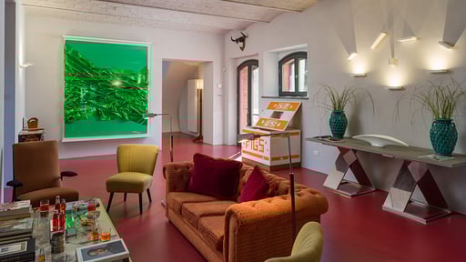 Villa San Bartolomeo Woonkamer 2