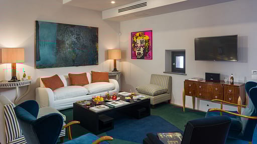 Villa San Bartolomeo Woonkamer 1