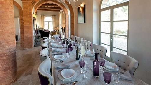 Villa San Luigi Country Estate Dining area