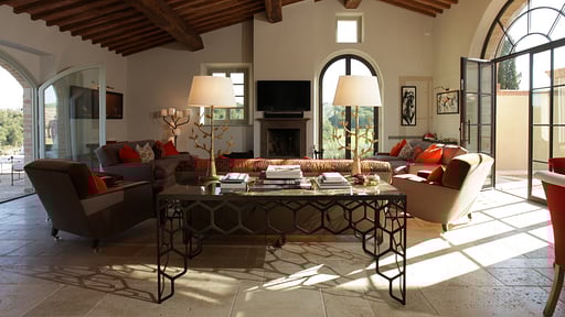 Villa San Luigi Country Estate Living room 1
