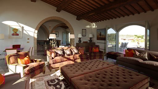Villa San Luigi Country Estate Living room 1