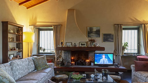 Villa San Massimo Woonkamer